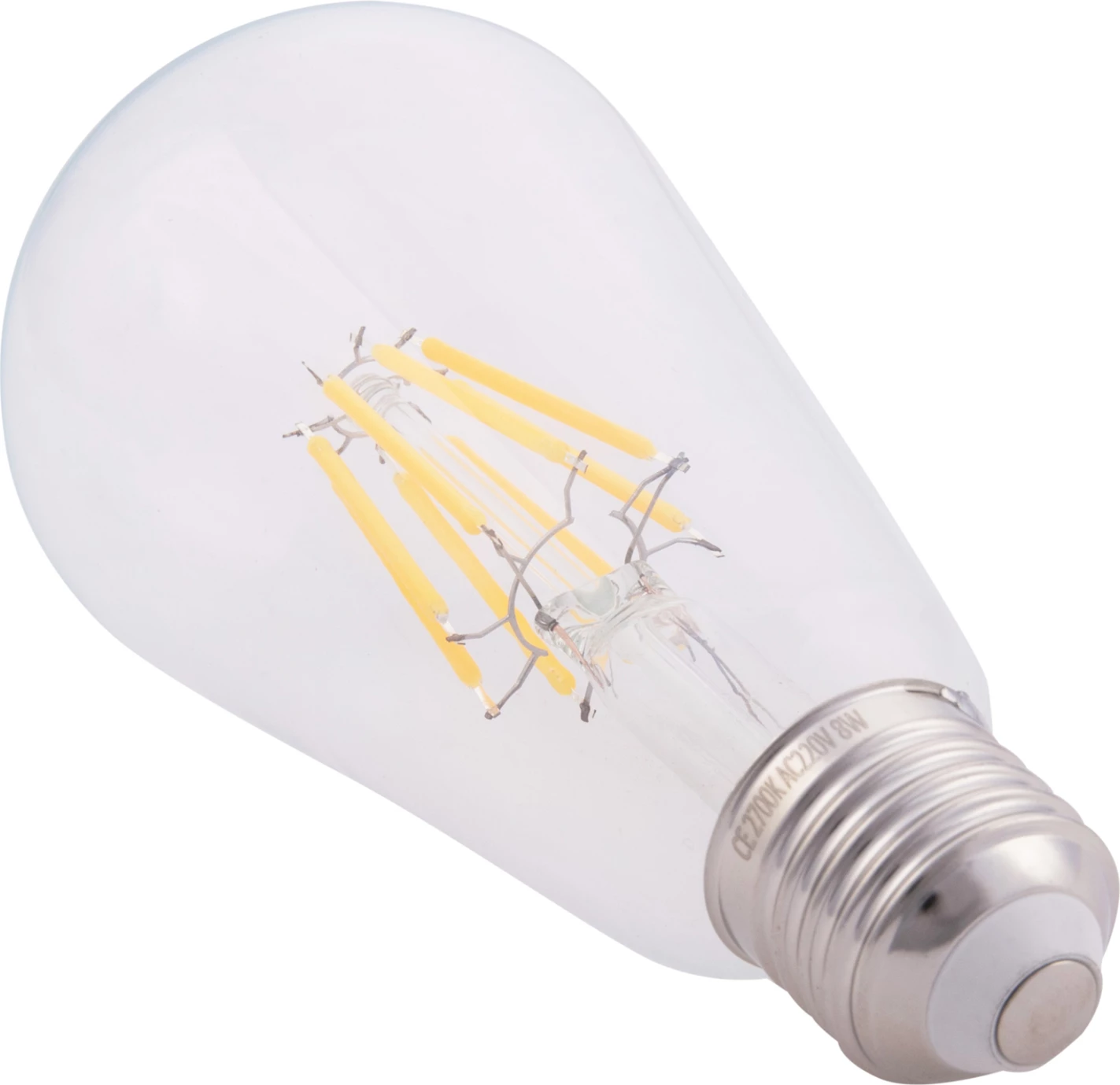 LED žarnica FH4188.01 filament 8W E27 zatemnljiva 3000K prozorna