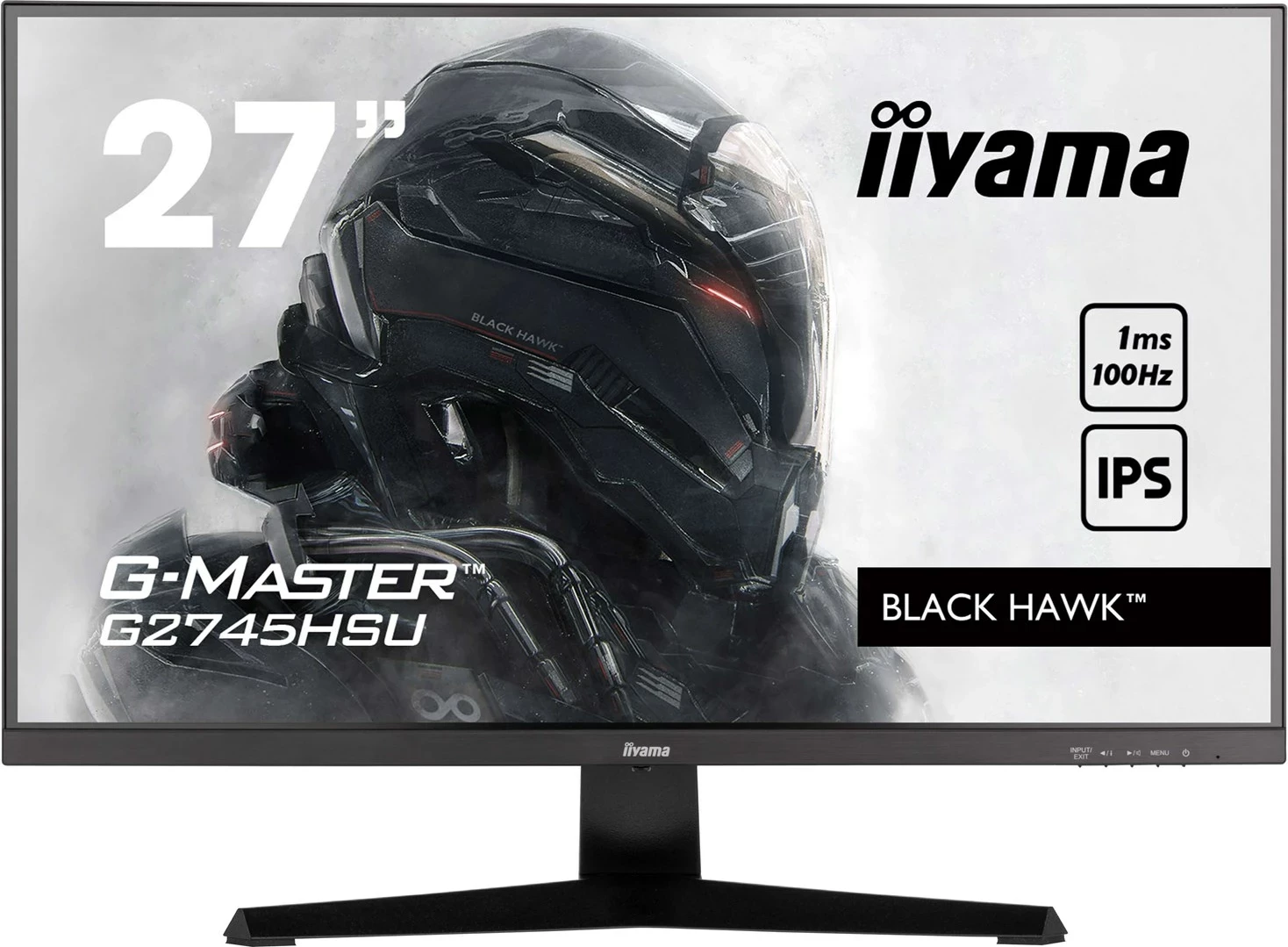 27" Full HD monitor IIYAMA G-MASTER G2745HSU-B2, črn
