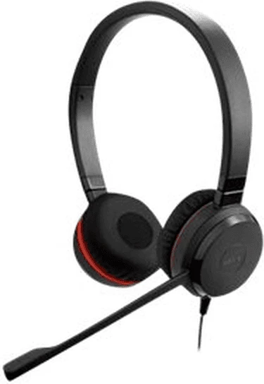 Slušalke z mikrofonom, žične, stereo, črne, Jabra EV30SCU 5399-829-309