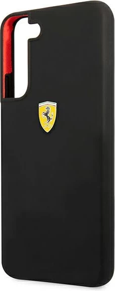 Ovitek za telefon Ferrari On Track Silicone za Samsung Galaxy S22+, črn