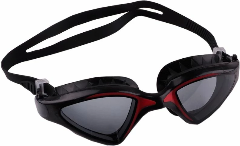 Plavalna očala Crowell Flo za moške in ženske, črno-oranžna