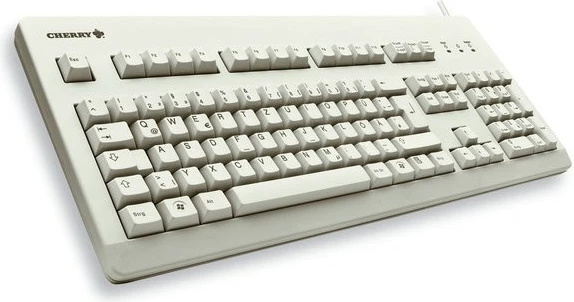 Žična tipkovnica, Cherry G80-3000 LPCDE-0, USB, QWERTZ, siva