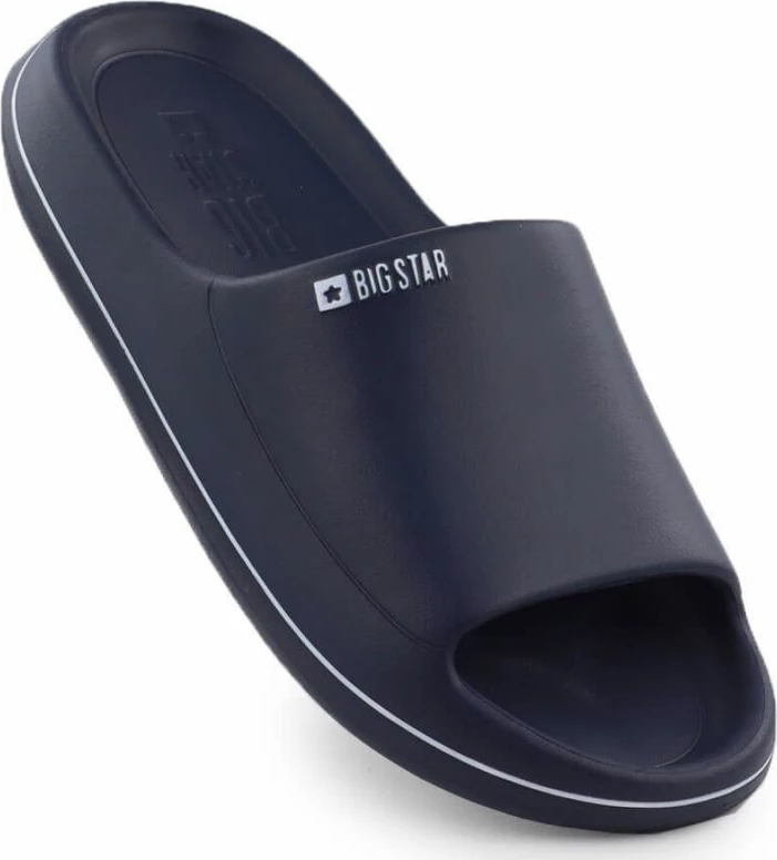 Papuče Big Star, navy blue - za ženske