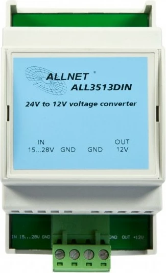 Pogon napajanja ALLNET ALL3513, 15 - 35 V, 0,2 mA, 12 V, moder, zelen, bel