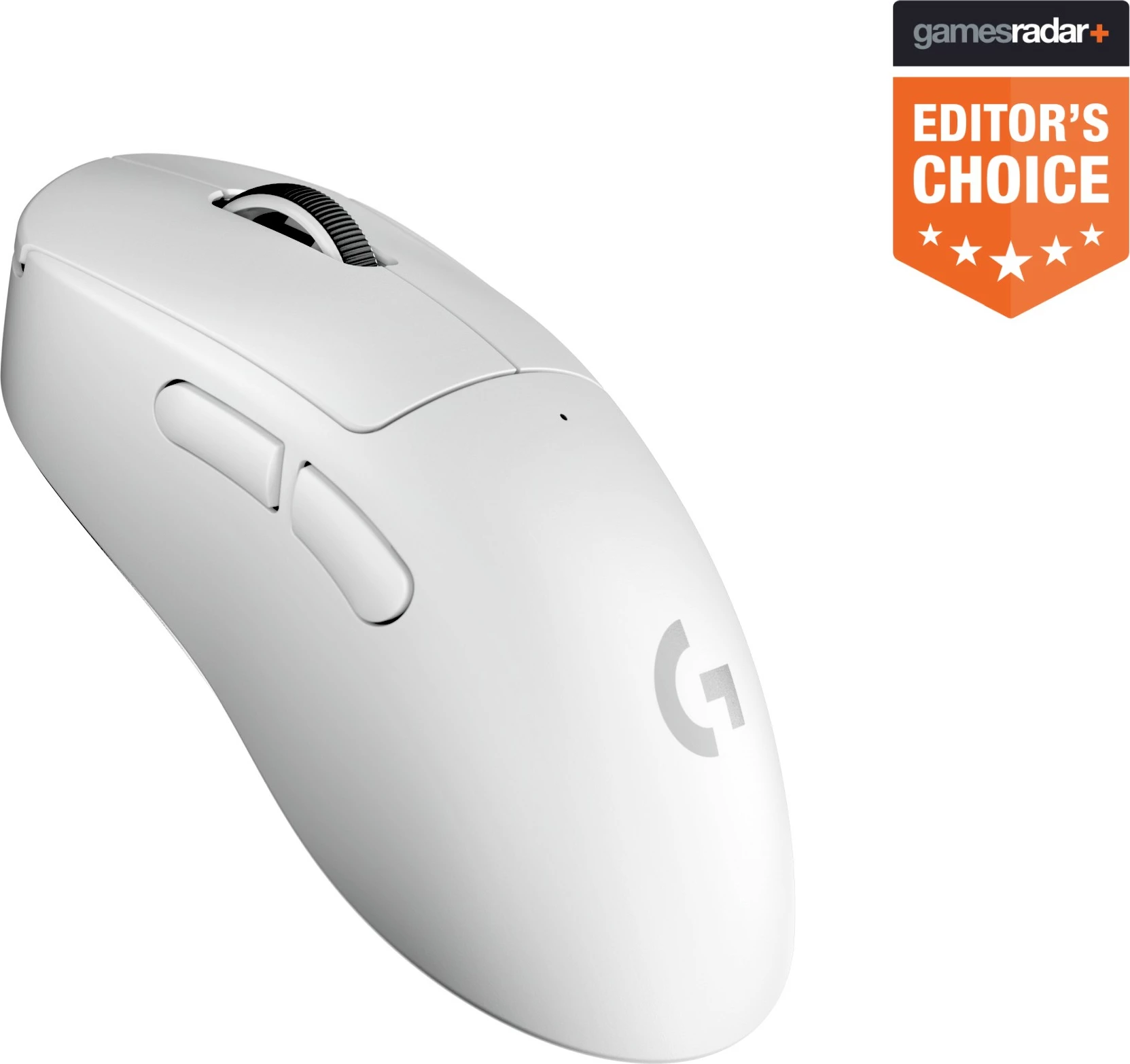 Ergonomičen miš, 5 gumbov, brezžičen/žičen Logitech G PRO X SUPERLIGHT 2 DEX, bel