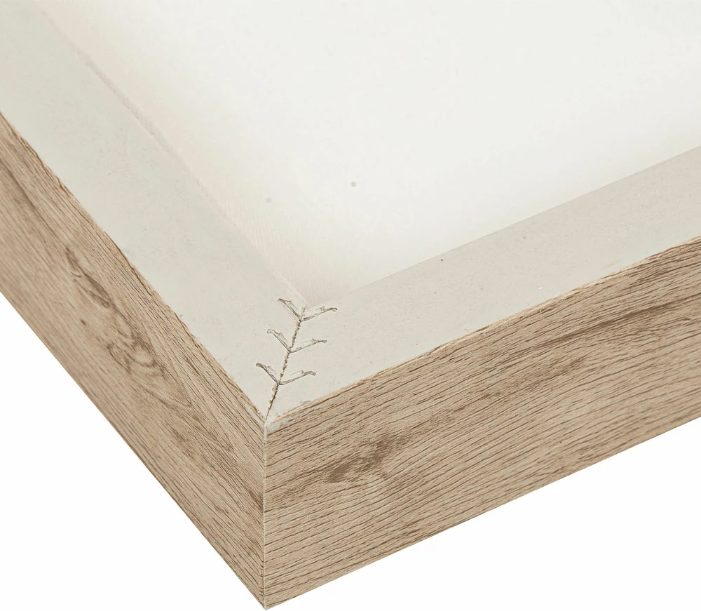Dekorativna slika z okvirjem, bež, 80x80x3,8 cm, LIGHT MOUNT A