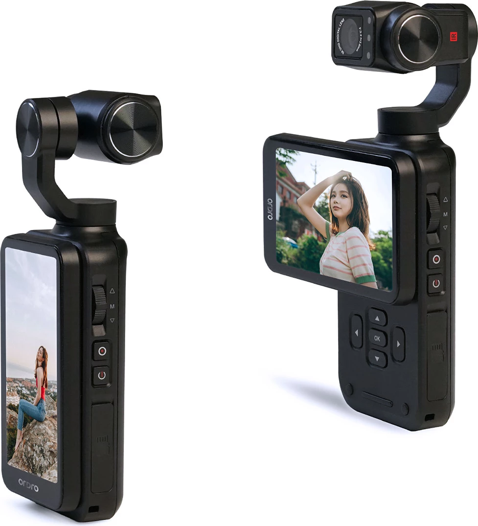 Žepna kamera 3-osni gimbal Ordro Pocket M5, 5K, črna