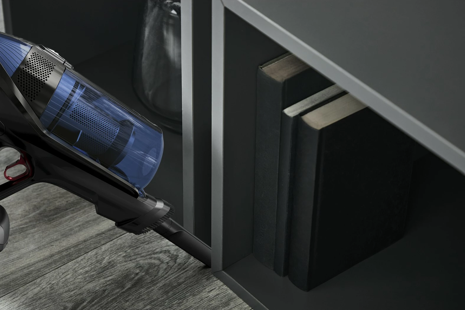 Brezžični sesalnik Rowenta X-Force Flex 12.60 Aqua RH98C0WO, modro/črn