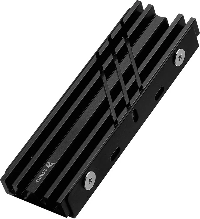 Hlajenje za M.2 NVME 2280, SAVIO AK-60, črno
