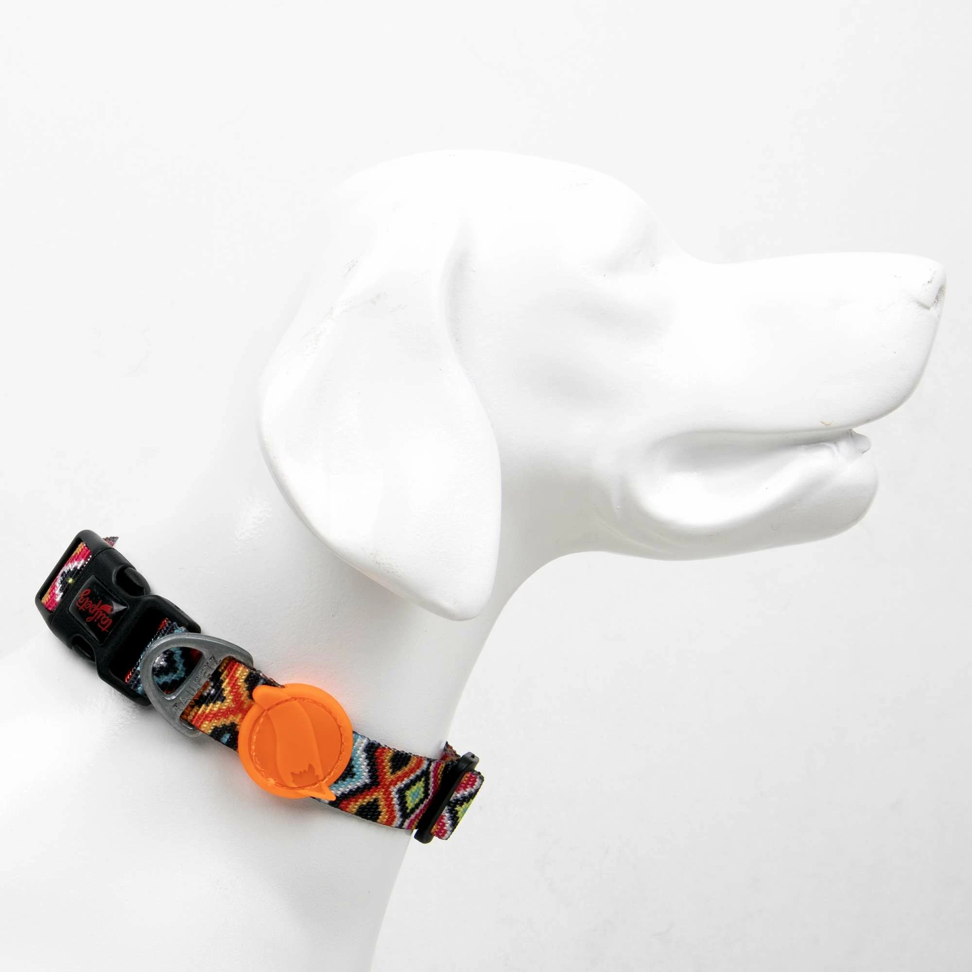 Ovratnik za psa, etnični vzorec, večbarven, Paws & Whiskers