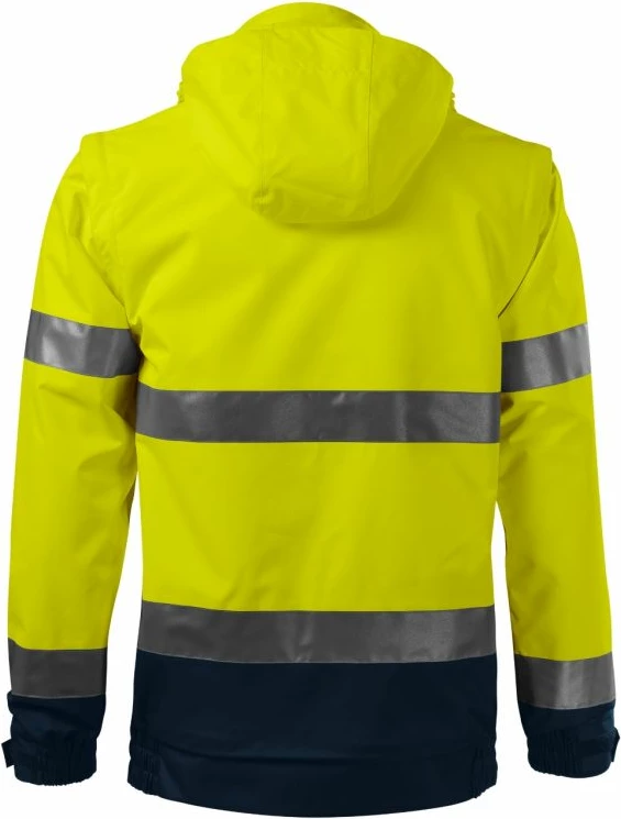 Reflektivna jakna 4 v 1 Rimeck HV Guard, moška, rumeno fluorescentna