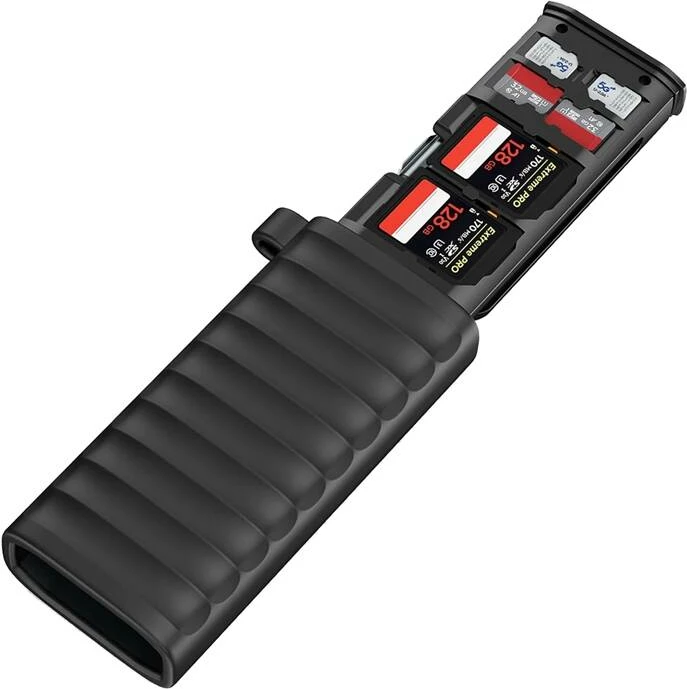 Večfunkcijski bralnik kartic Telesin S6-MCR-01, USB-C, črn
