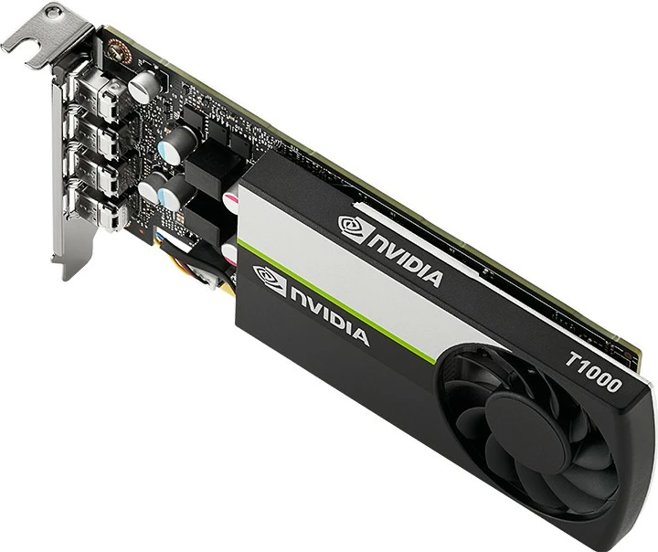 Profesionalna grafična kartica PNY T1000, 4 GB, GDDR6, PCI Express x16 3.0