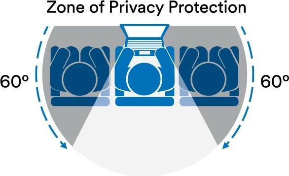 Filtar za zasebnost 25 in, 16:10, magnetni, 3M PF250W1EM, črn