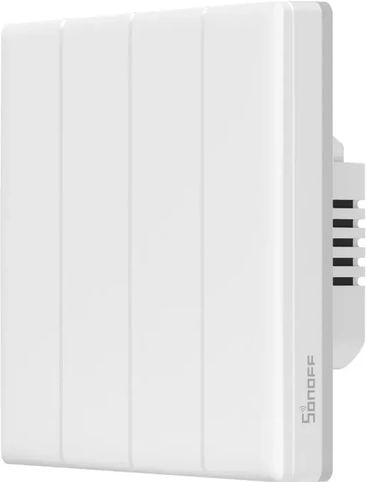 Pametno stensko stikalo Sonoff TX T5 4C, 4-kanalno, WiFi, belo