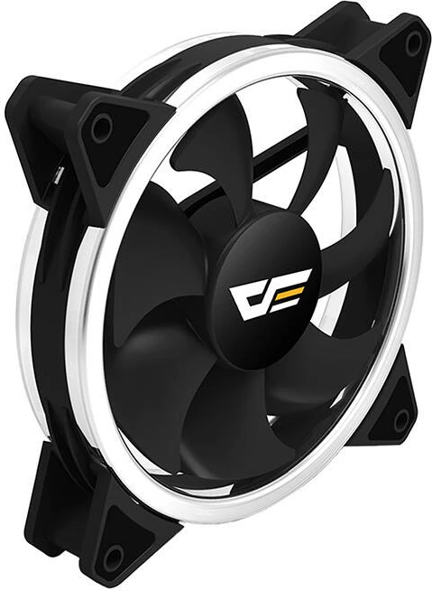 Set tihi ventilatorji z ARGB Darkflash DR12 Pro 3in1, 120x120 mm, črni