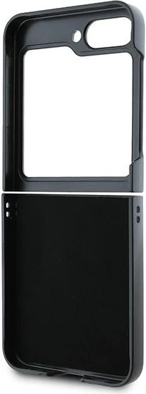 Ovitek za Samsung Galaxy Z Flip 6, DKNY Repeat Pattern Bottom Stripe, rjav