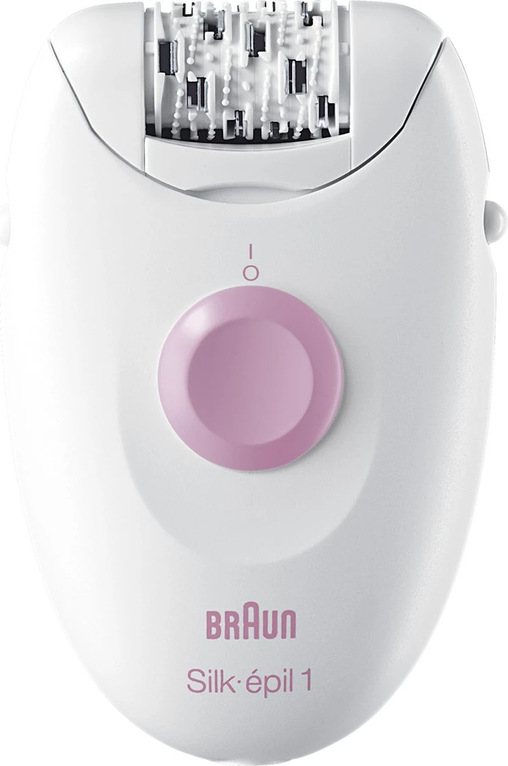 Epilator za učinkovito odstranjevanje dlak Braun Silk-épil 1 SE1-000, bel