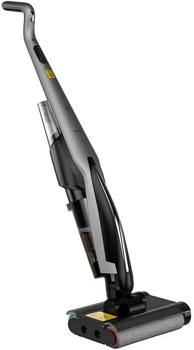 Vertikalni sesalnik z funkcijo pomivanja Deerma DEM-VX96W, brezžičen, 4000mAh, črn