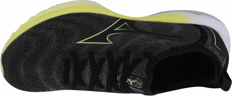 Tekmovalne tekaške atlete Mizuno Wave Neo Wind, črne in zelene