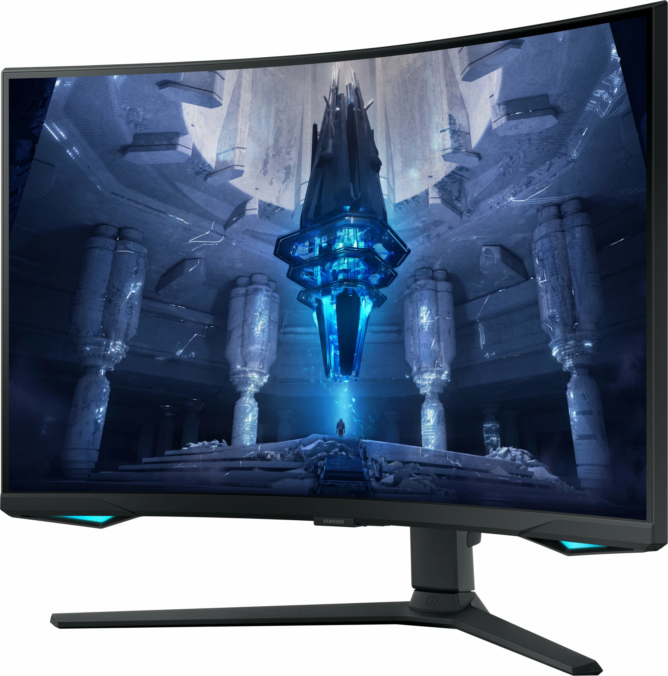 32" 4K Ultra HD LED monitor, 1 ms, črn Samsung G75NB