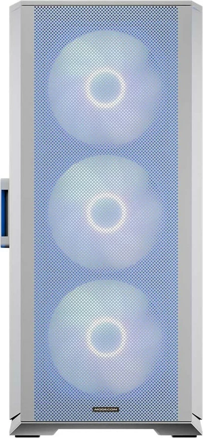 Ohišje MODECOM HORIZON ARGB Flow MIDI, USB 3.0 x2, CYPE-C, belo