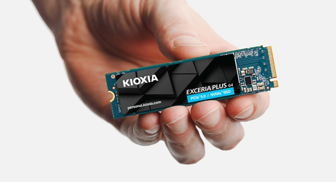 SSD Exceria Plus G4 Kioxia, 2 TB, M.2 2280, PCIe Gen5x4