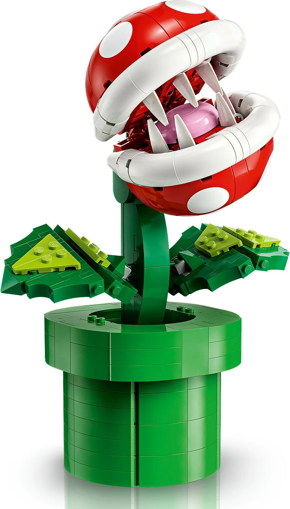 Model za razstavo Piranha Plant LEGO Super Mario, 540 kosov, večbarven