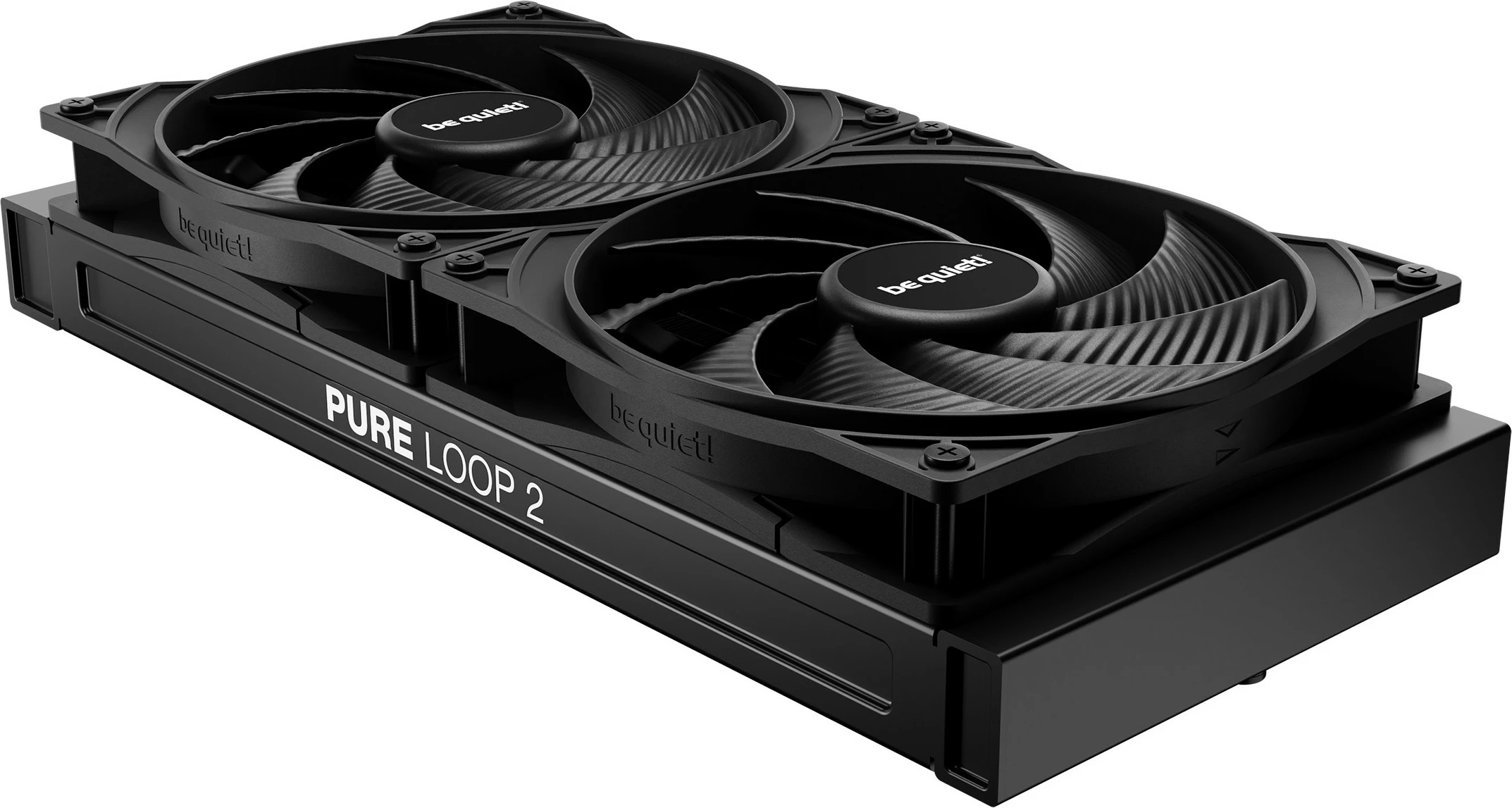 Hladilni sistem na vodno osnovi Be Quiet! Pure Loop 2, 280 mm, vse-v-enem, črn