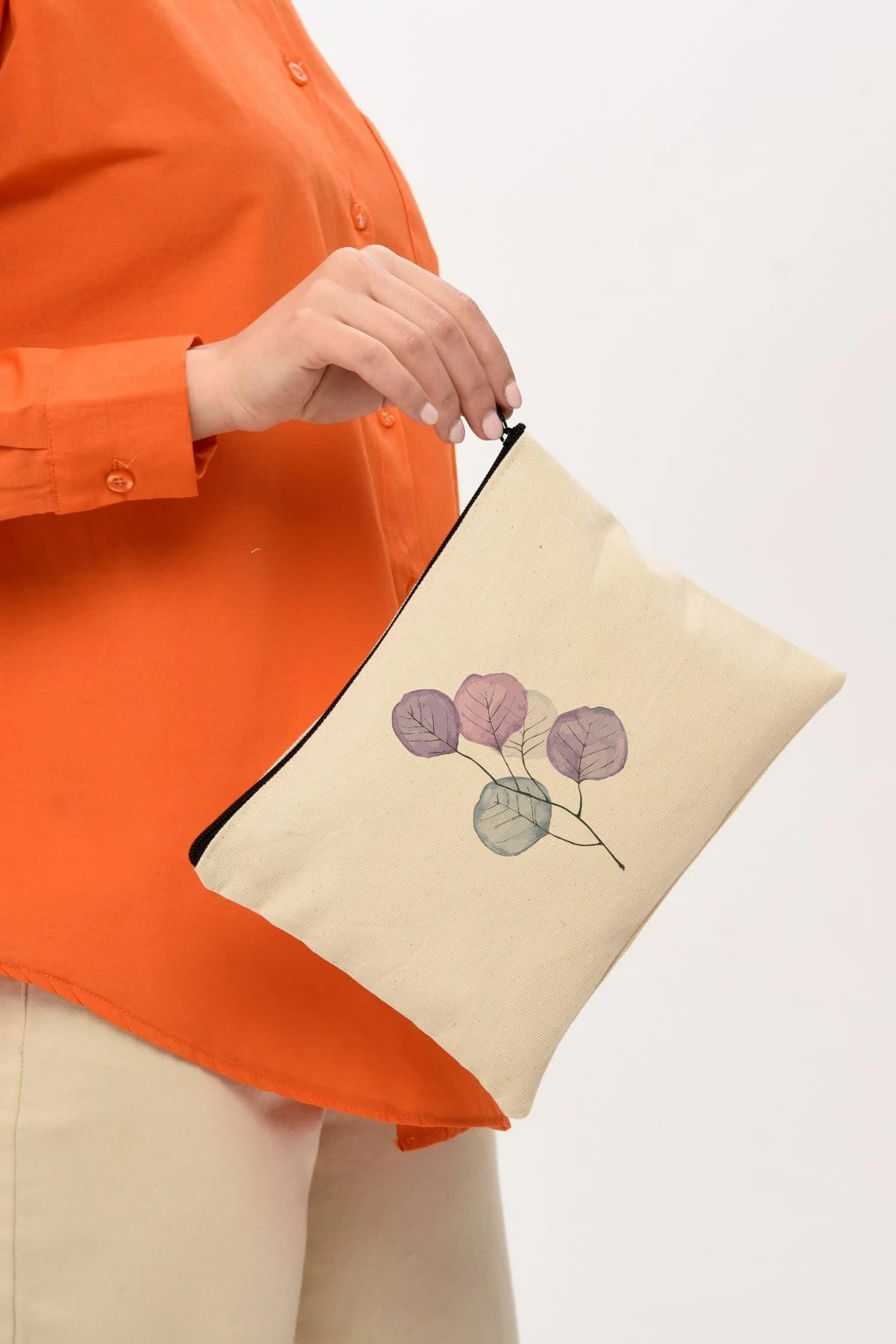 Kozmetična torbica Zoozie Bags, krem, 25x18 cm, 0713