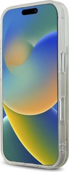 Ovitek z tekočimi zlatimi bleščicami (Liquid Glitter Fever) MagSafe Hello Kitty za iPhone 16 Pro Max, zlato