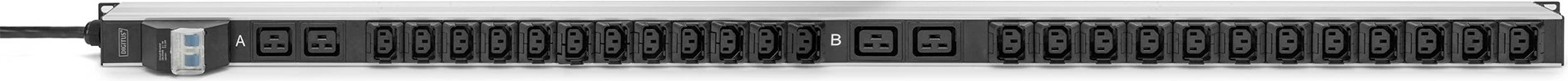 Vertikalni PDU Digitus IT BASIC, 32A, 24x C13, 4x C19