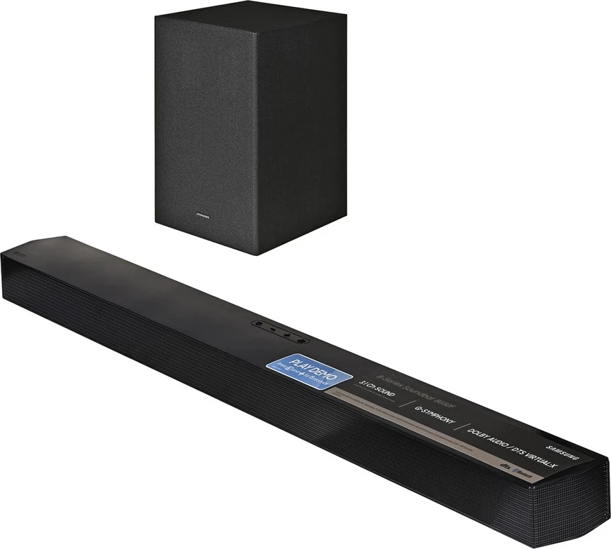 3.1-kanalni soundbar z zunanjim subwooferjem, črn — Samsung B650F B-Series