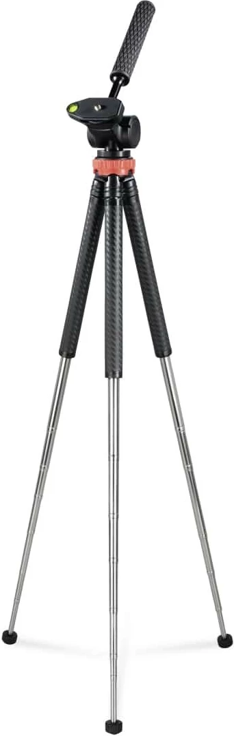 Potovalni tronožnik Hama Traveller PRO 106-2D, aluminij, 106 cm, črn