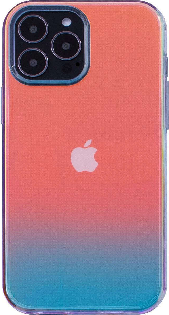 Ovitek za telefon Hurtel Aurora Case za iPhone 12 Pro Max, gel neon, zlata