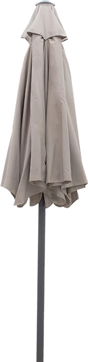 Profesionalen dežnik Nagida enodelni aluminij Φ3m siva bež-antracit