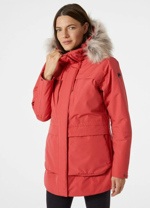 Parka za ženske Helly Hansen, Coastal Parka W 54012-101, rdeča