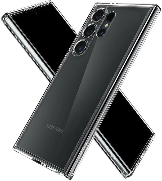 Prozoren ovitek za telefon Spigen Ultra Hybrid za Samsung Galaxy S24 Ultra