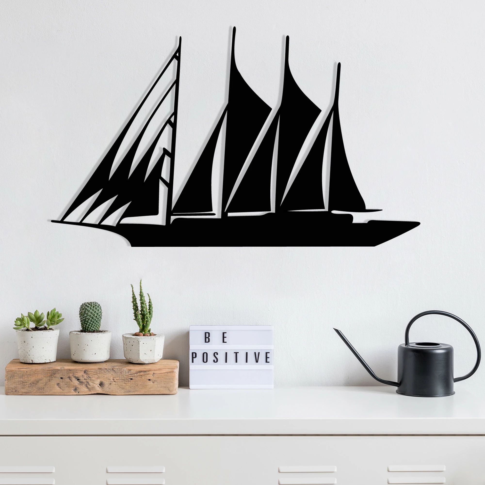 Kovinski stenski dekor, Wallity, Sail