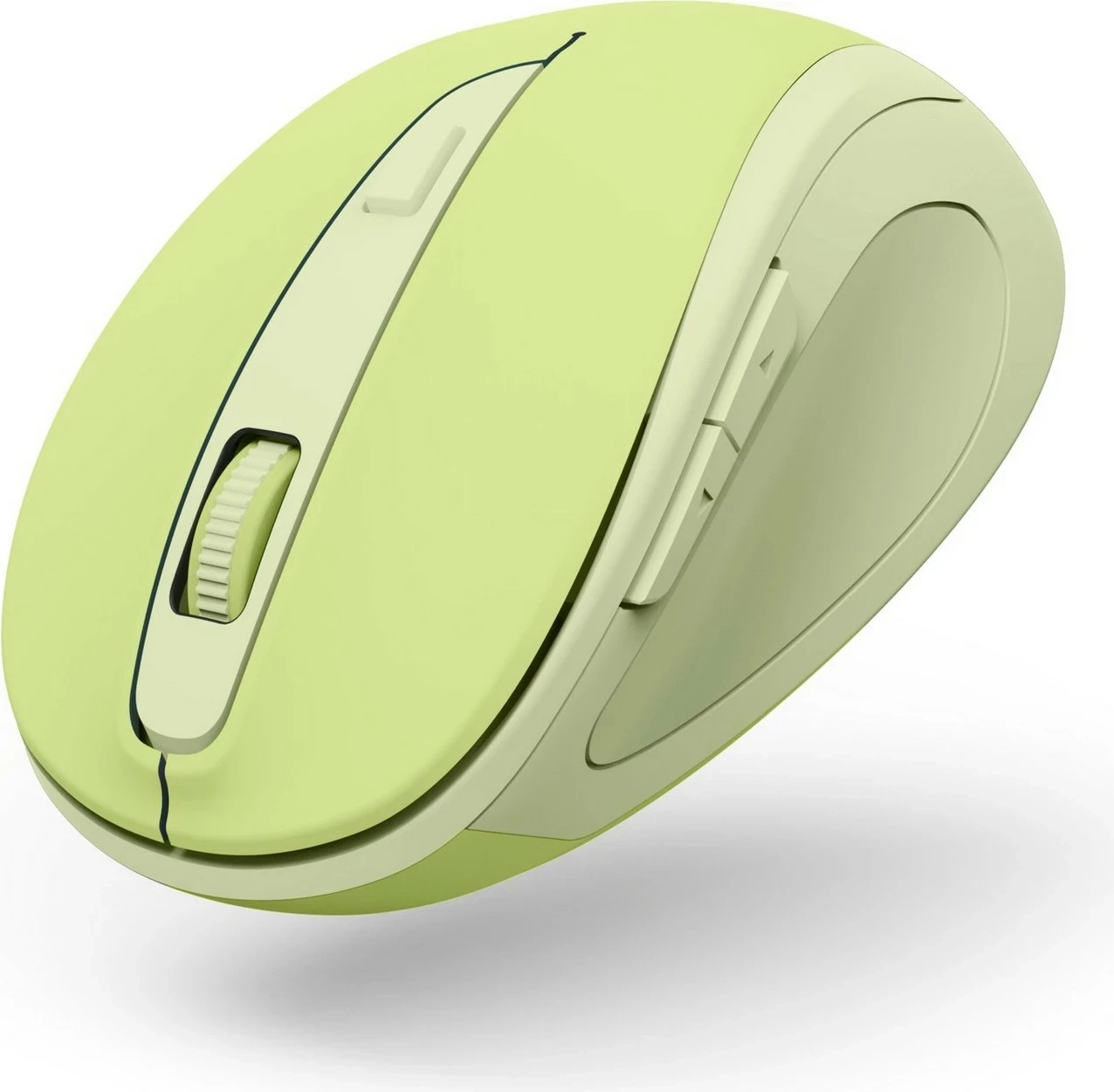 Brezžična miška, 1600 DPI, 6 gumbov, zelena Hama WM-400