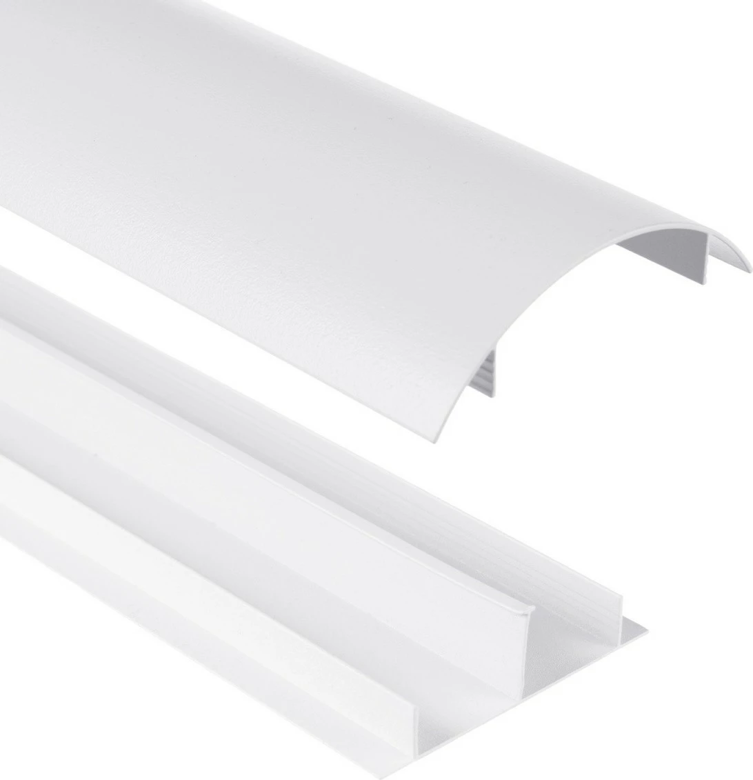 Aluminijasta kanaleta za kable Maclean MC-814 W, 75 cm, bela