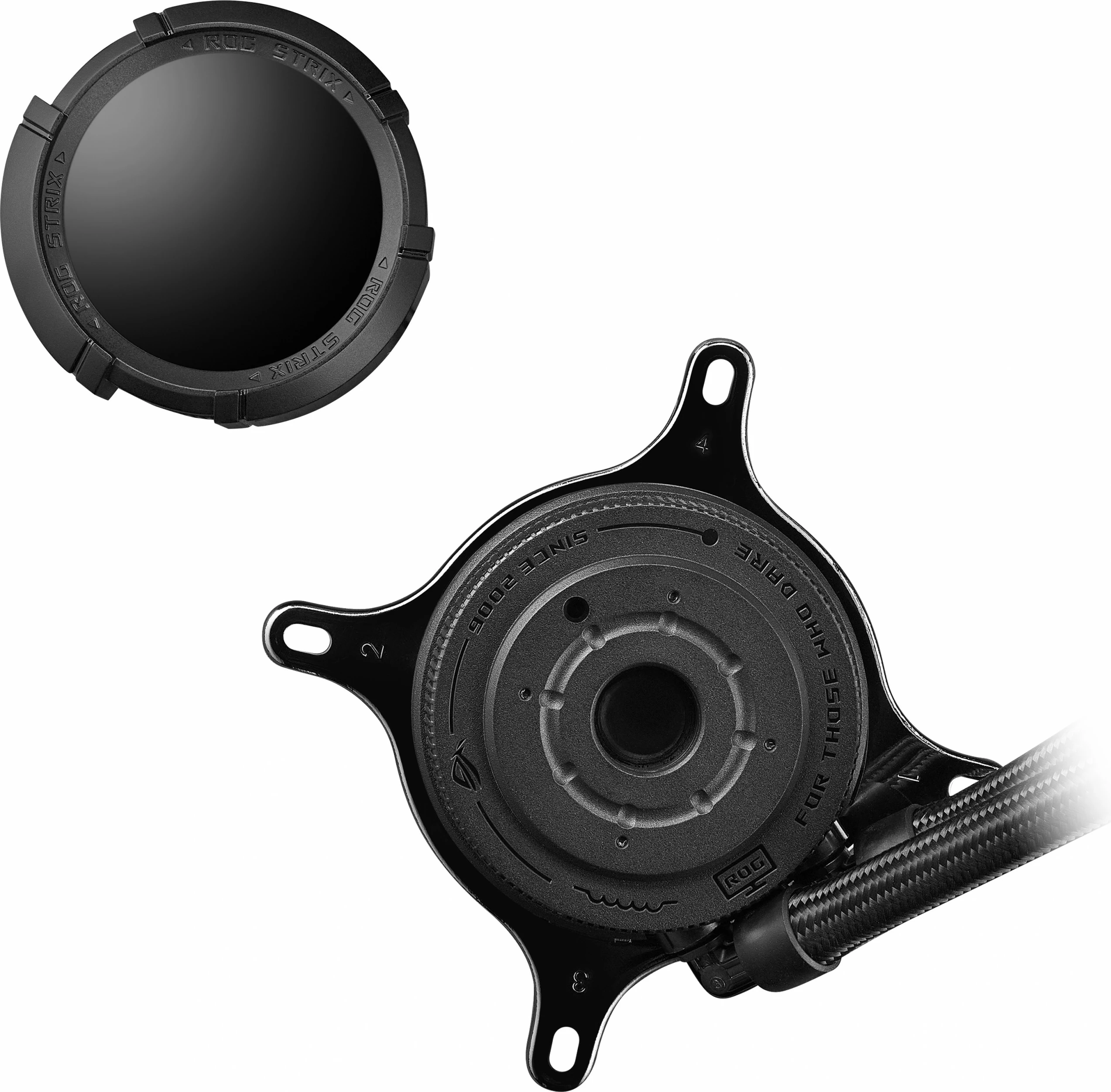 Ftohčevalnik vode all-in-one za procesor, ROG STRIX LC III 360 ARGB ASUS, 3x12 cm, črn