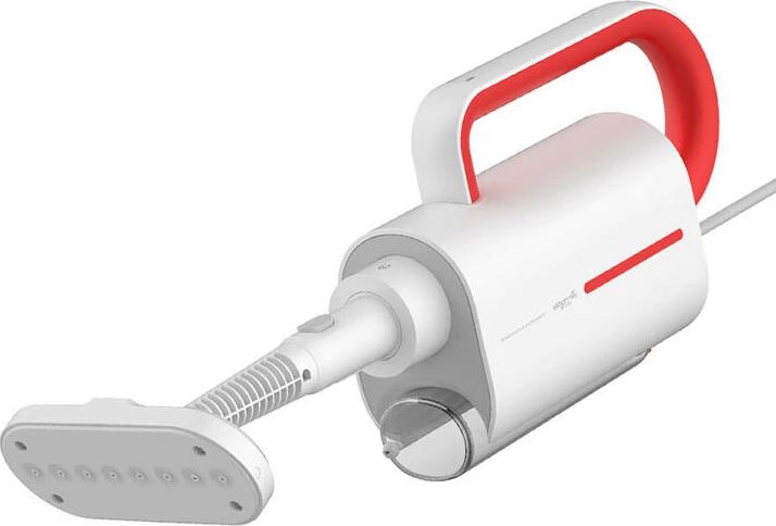 Parni čistilec Deerma ZQ610, 1300 W, 230 ml, bel z rdečim