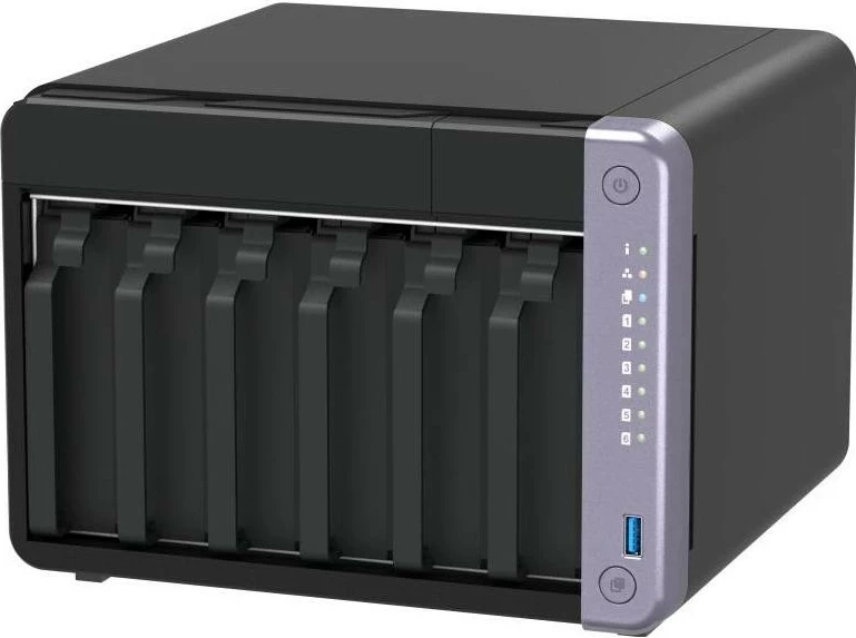 NAS QNAP TS-632X-4G, 4 GB RAM, 6 pogonov, samostoječ