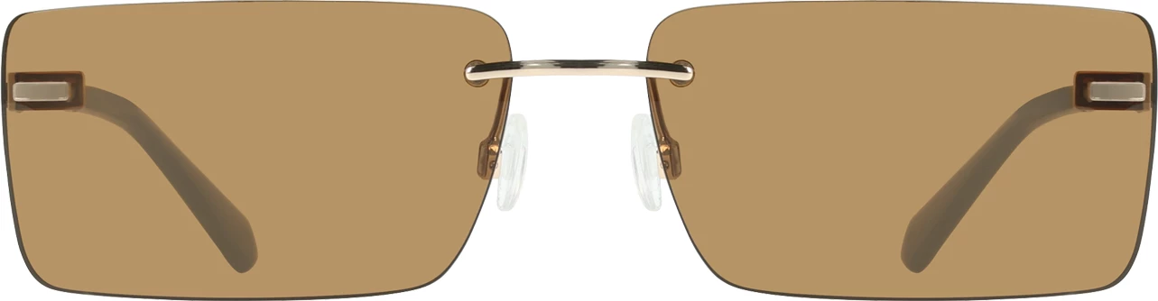 Sončna očala za ženske Calvin Klein, bež