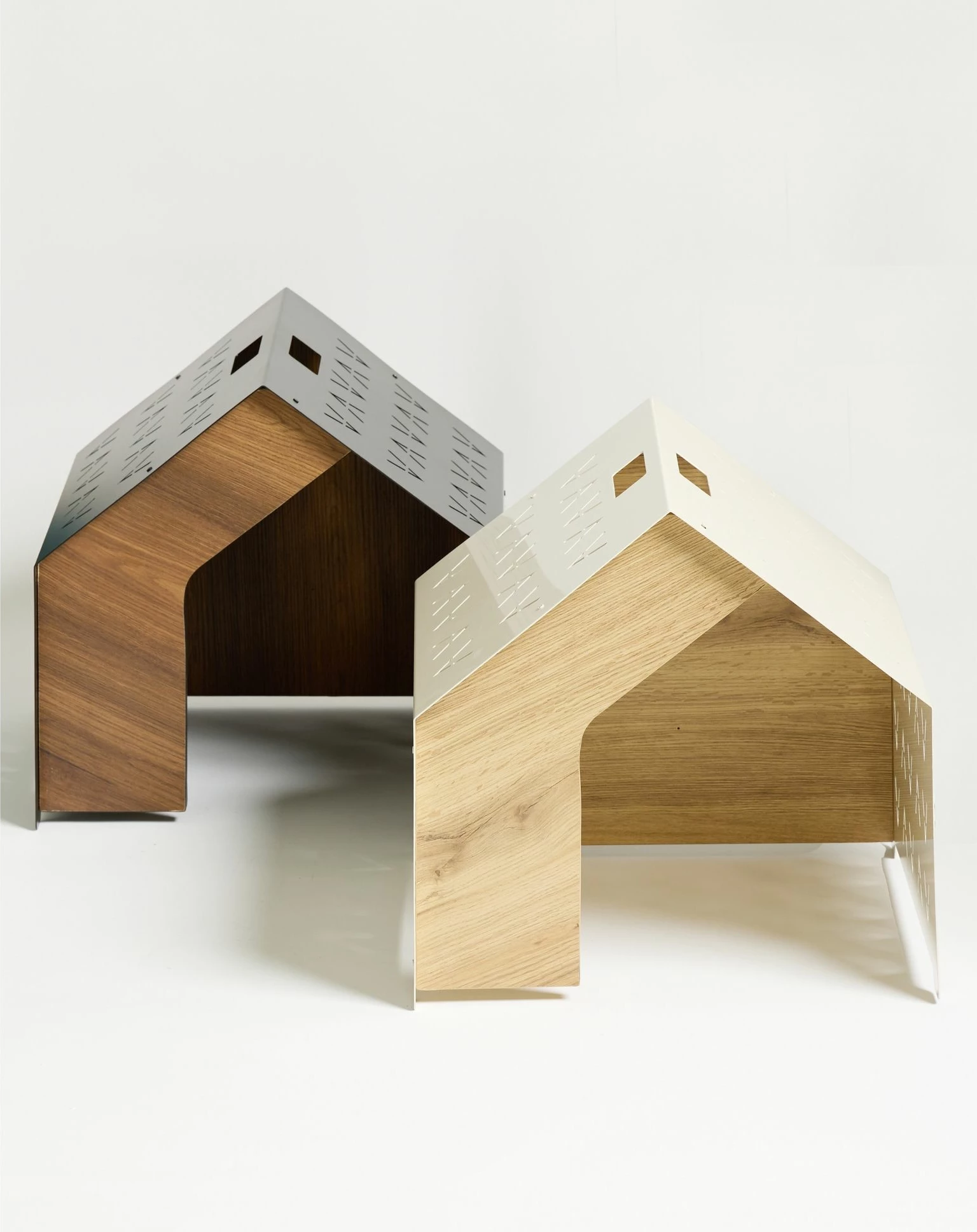 Stranska hiša za hišne ljubljenčke Skye Decor Vidar, kremna