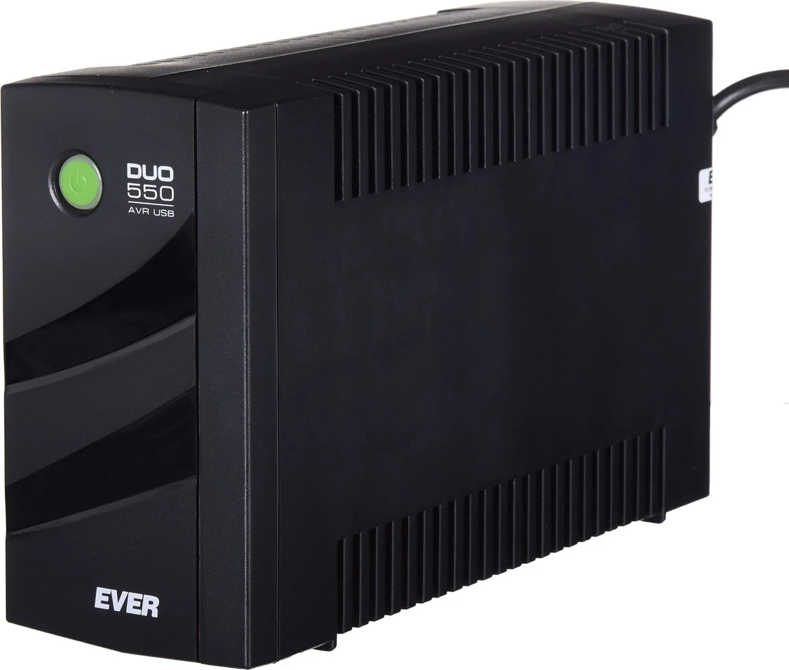 Napajalnik UPS Duo 550 PL AVR USB, črn