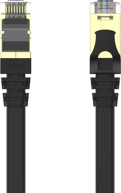 Kabel RJ-45 2 m, UNITEK C1897BK-2M, črn