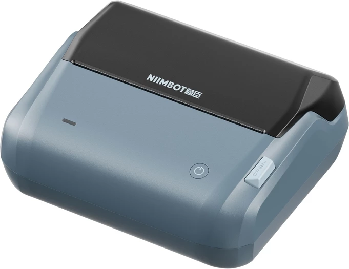 Prenosni termični tiskalnik nalepk NIIMBOT B4, 104 mm, 203 dpi, Bluetooth, USB, 2000 mAh, moder