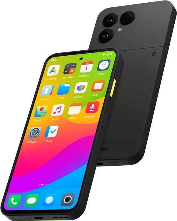 Napreden pametni telefon Fairphone 6, 8GB RAM, 256GB, Dual-SIM, horizon black